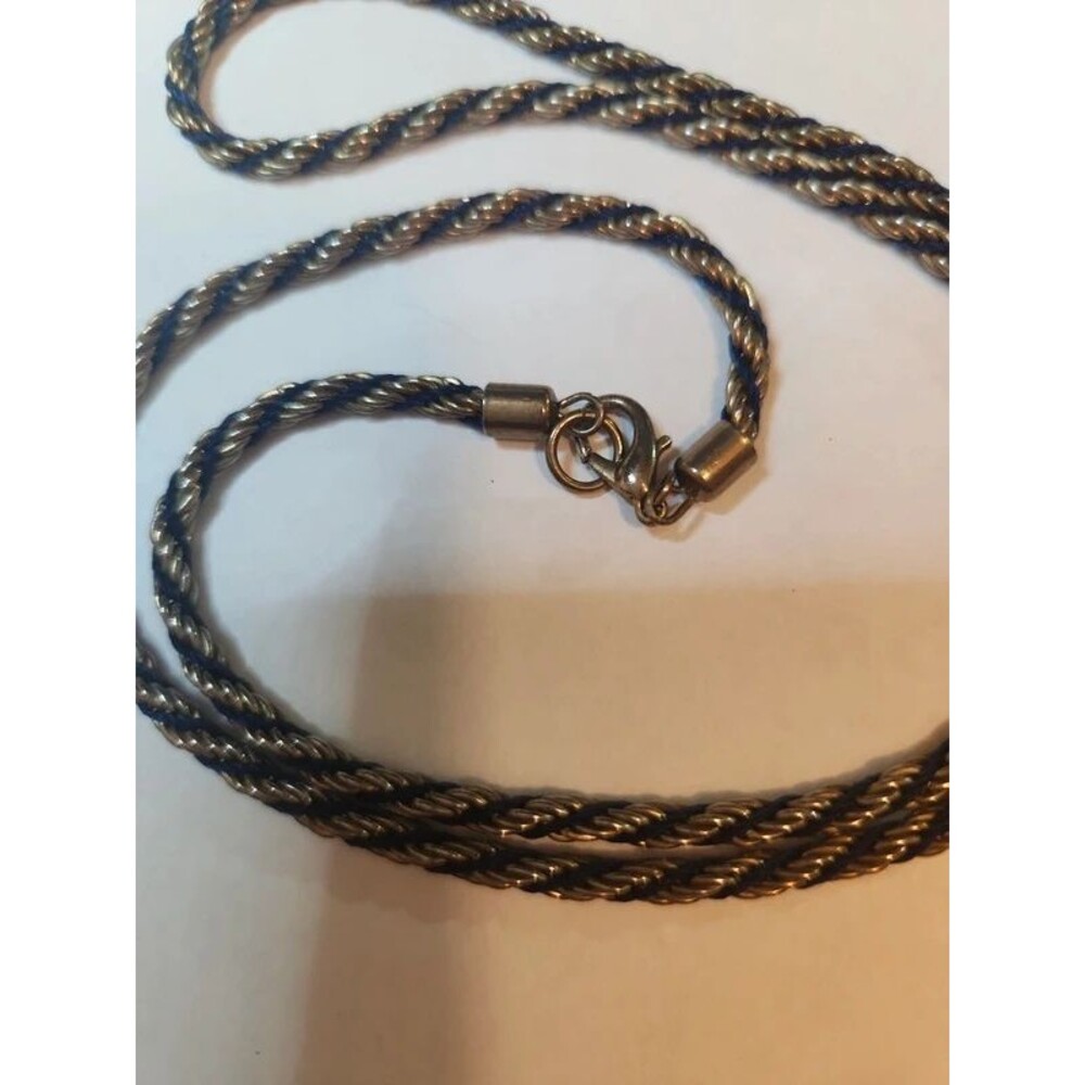 Vintage Two Tone Rope Chain - Picture 5 of 7